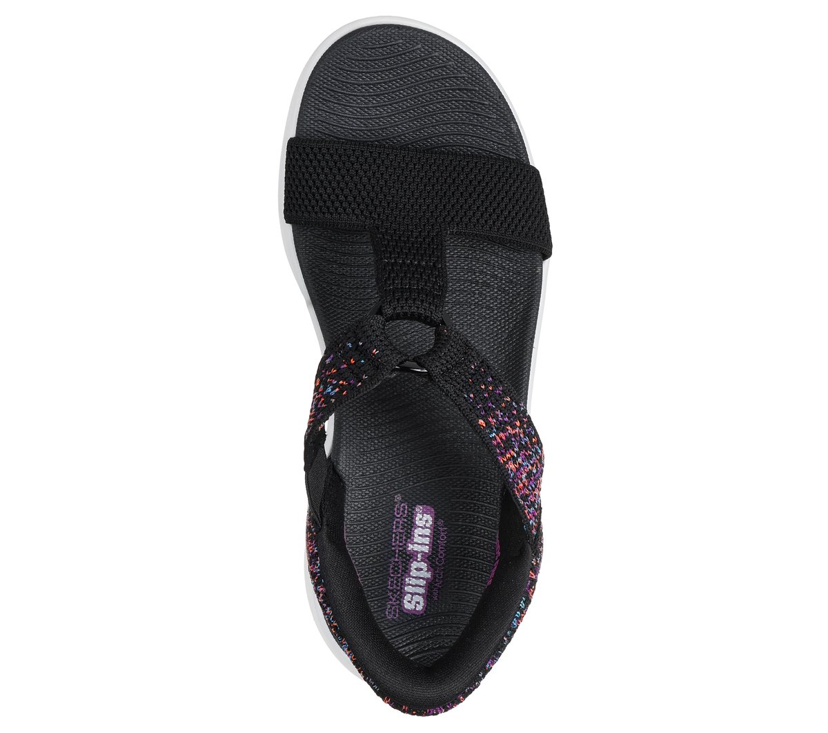Skechers Slip-ins: GO WALK Massage Fit Sandal - Confetti Sky - Image 2