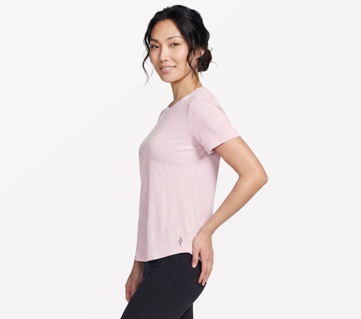 GO WALK Luxe Rib Tee - Image 3