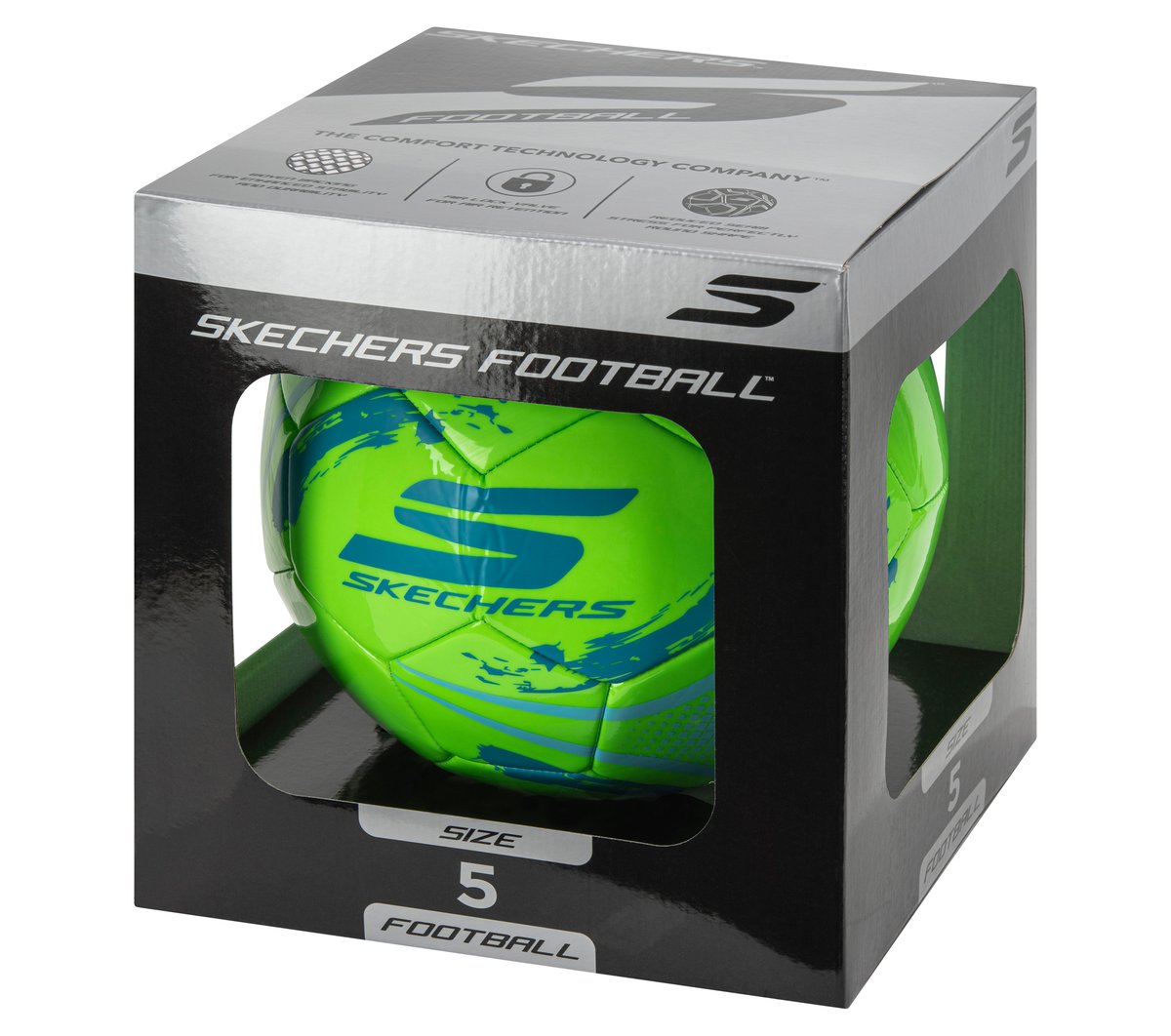 Hex Brushed Size 5 Soccer Ball - Image 5