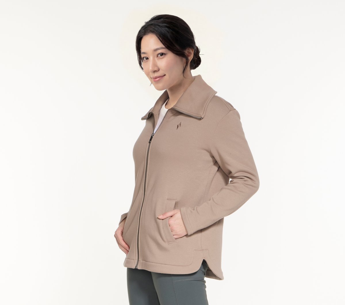 GO SNUGGLE Tunic Full Zip Jacket - Image 3
