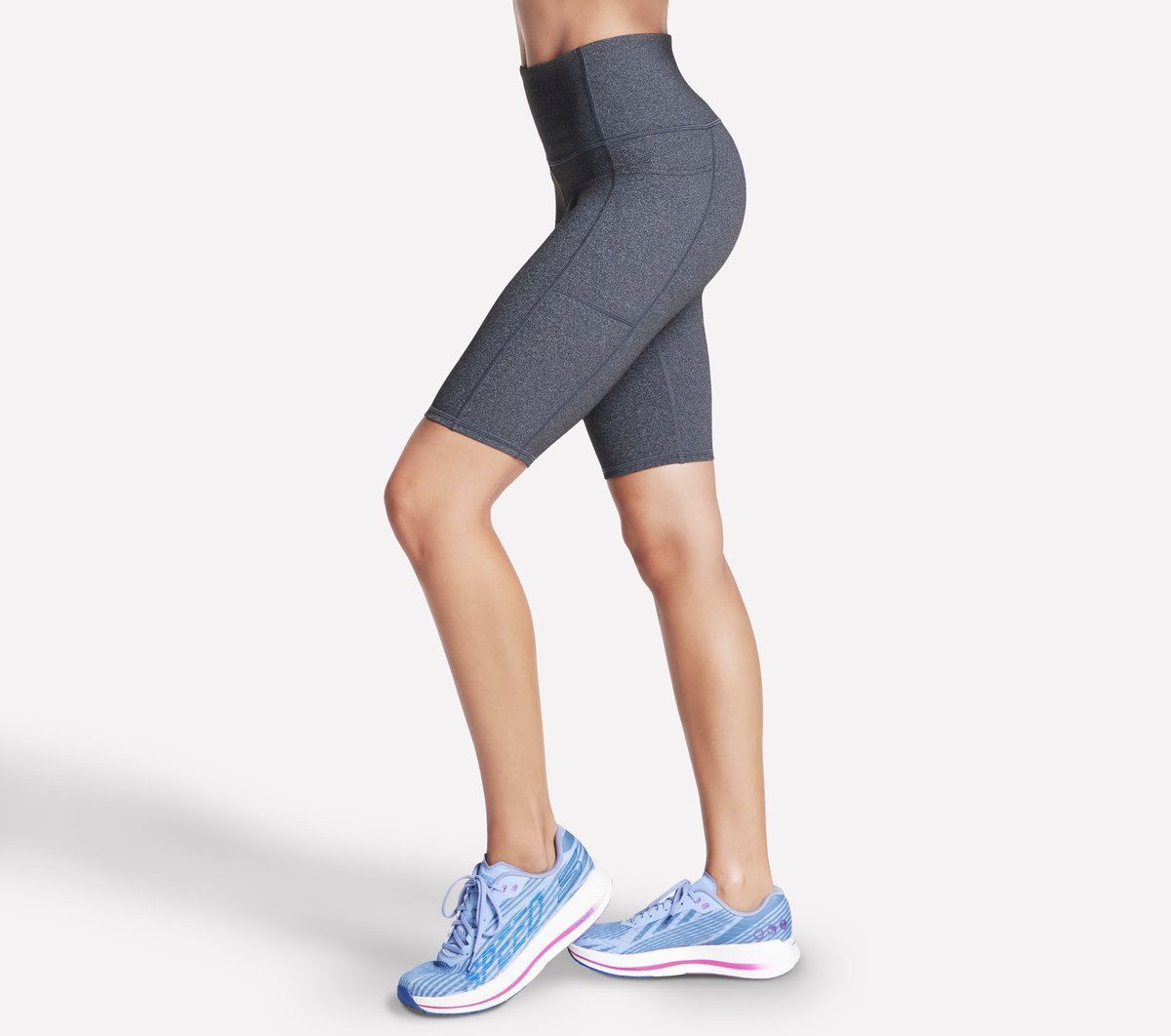 GO WALK High Waisted 10 Inch Bike Short - Image 3