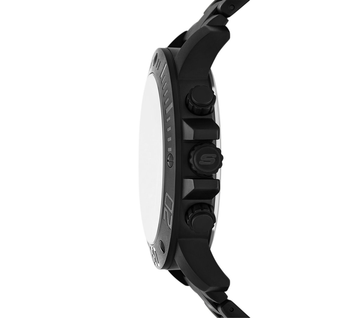 Stainless Steel Chronograph Watch - Image 2
