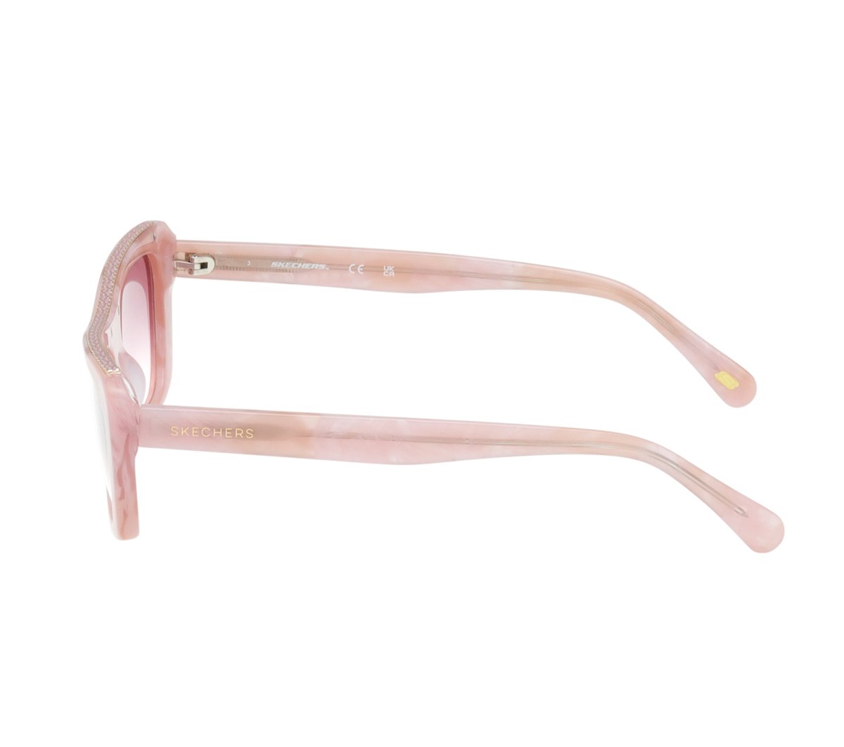 Elevated Cateye Marble Gradient Sunglasses - Image 2