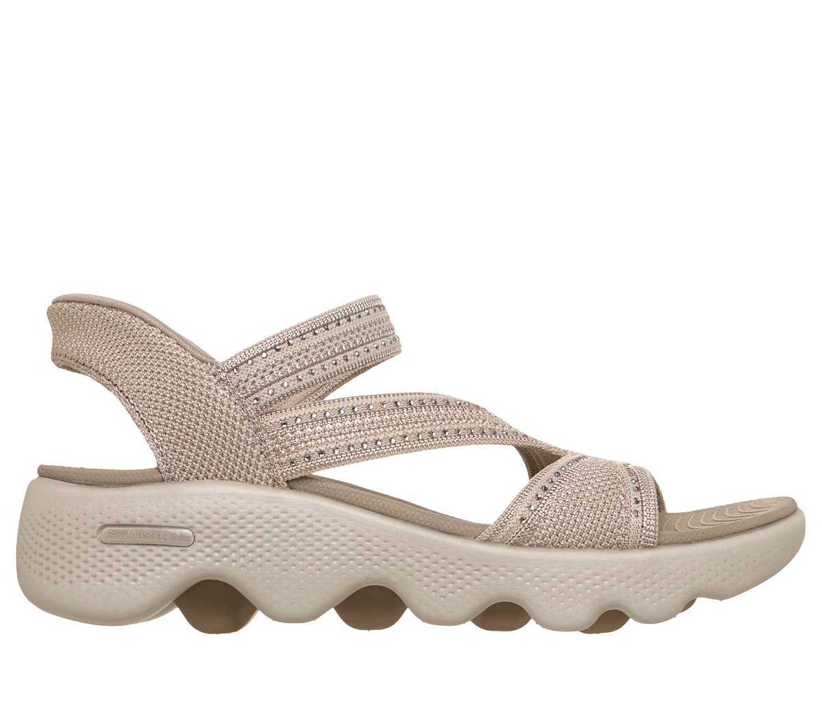 Skechers Slip-ins: GO WALK Massage Fit Sandal - Elise