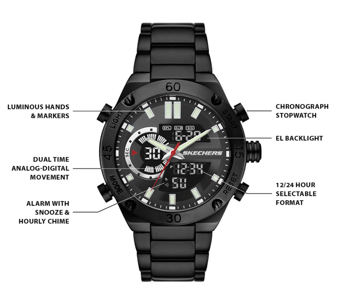 Skechers Analog Chrono Watch - Image 7