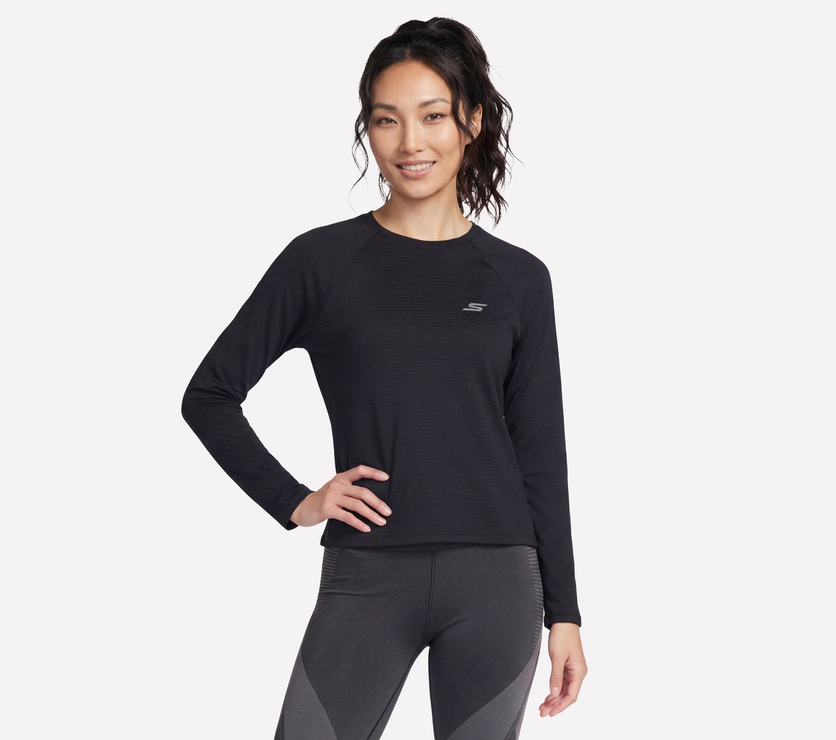 GO DRI Stride Long Sleeve Crew