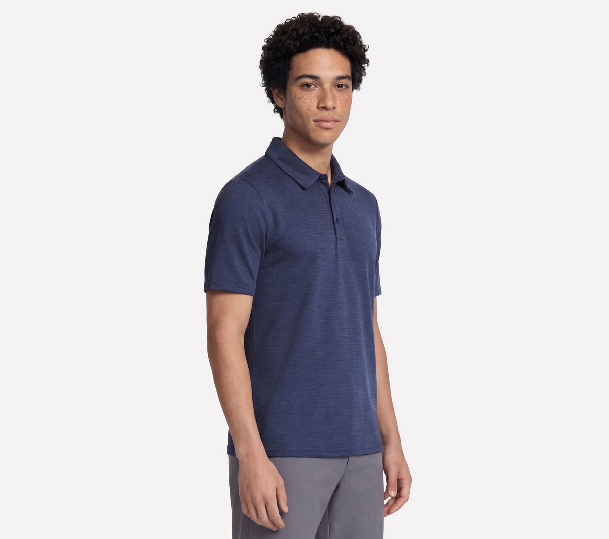 GO GOLF GO DRI All Day Stripe Polo - Image 3