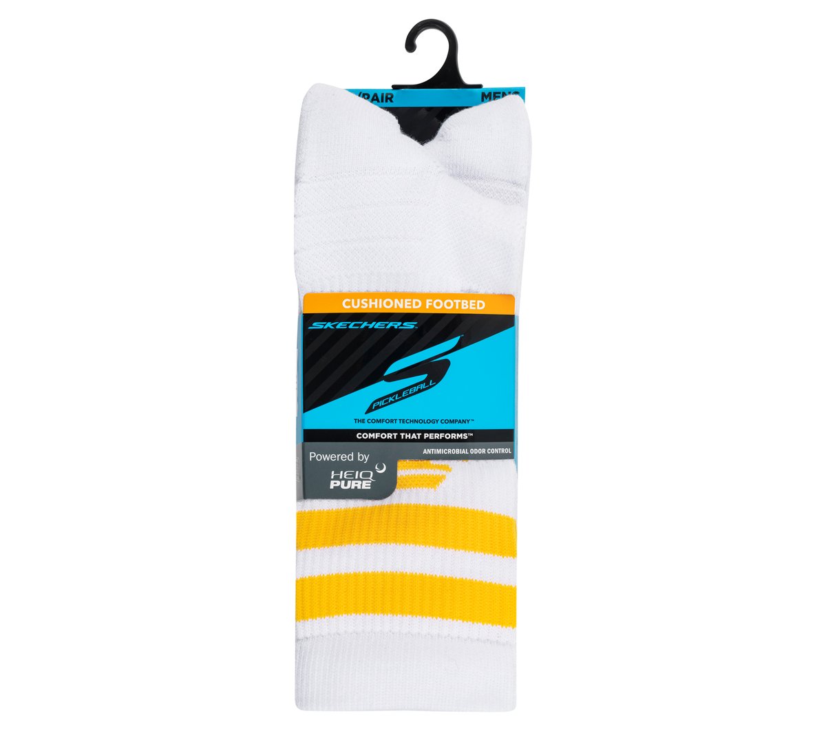 3 Pack Men's Performance Pickleball Crew Socks - Image 2