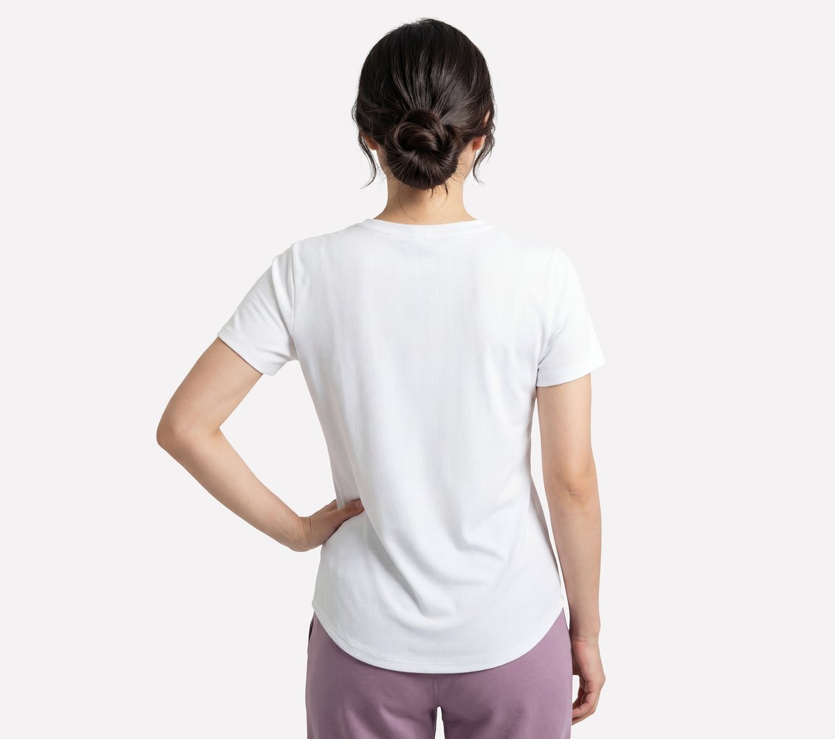 GO WALK Luxe Rib Tee - Image 2