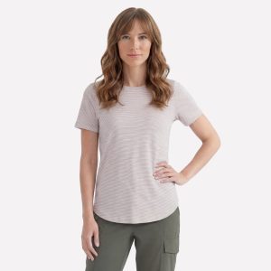 GO DRI Swift Stripe Tunic Tee