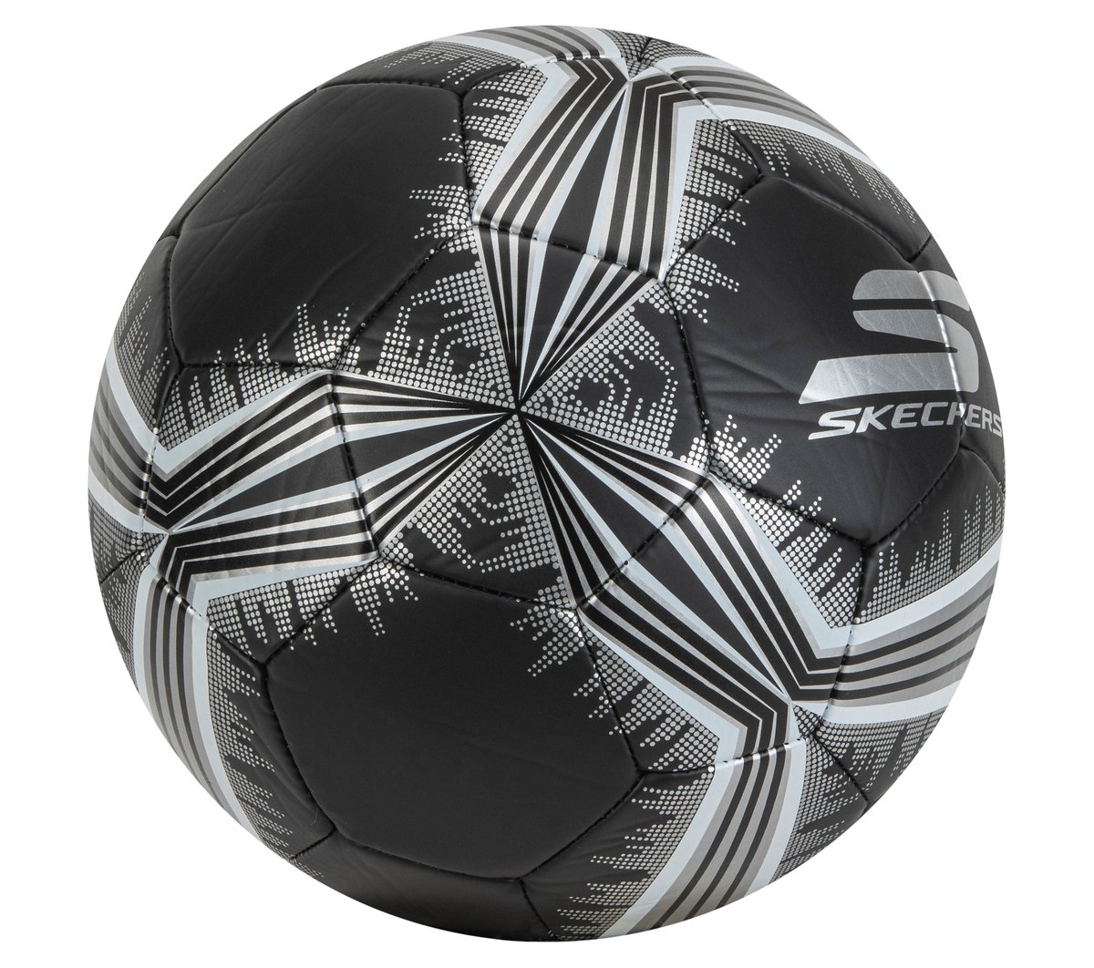 Hex Metallic Mini Stripe Size 5 Soccer Ball - Image 4