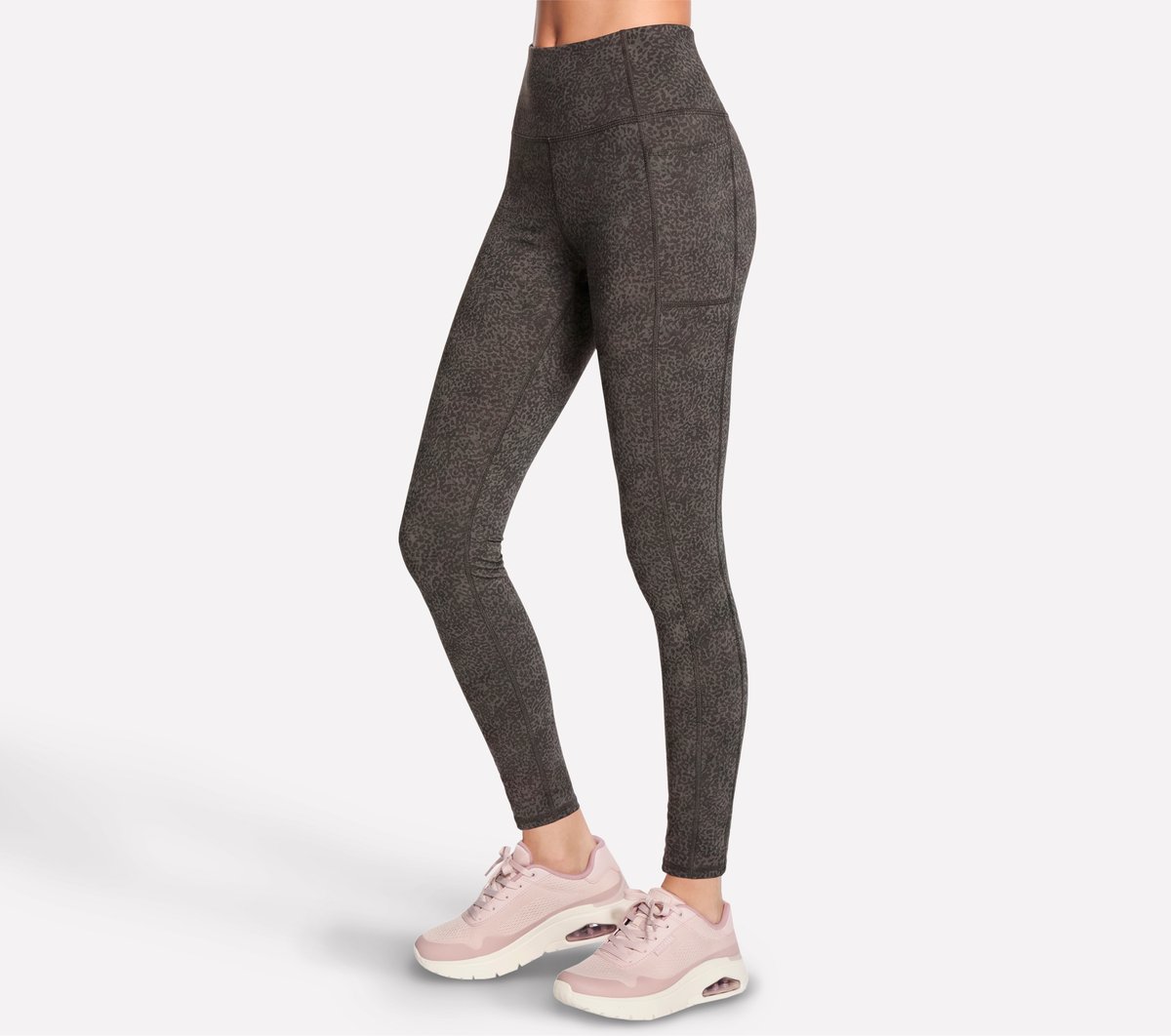GO WALK Printed Full Length High-Waisted Legging - Image 3