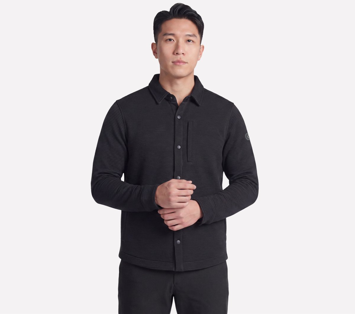 GO WALK Ottoman Shirt Jacket