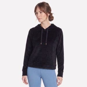 Cozy Luxe Velour Hoodie