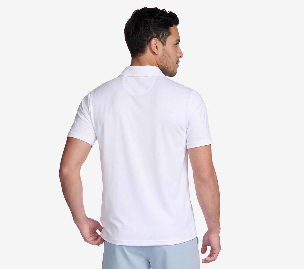 GO DRI Charge Palm Stripe Polo - Image 2