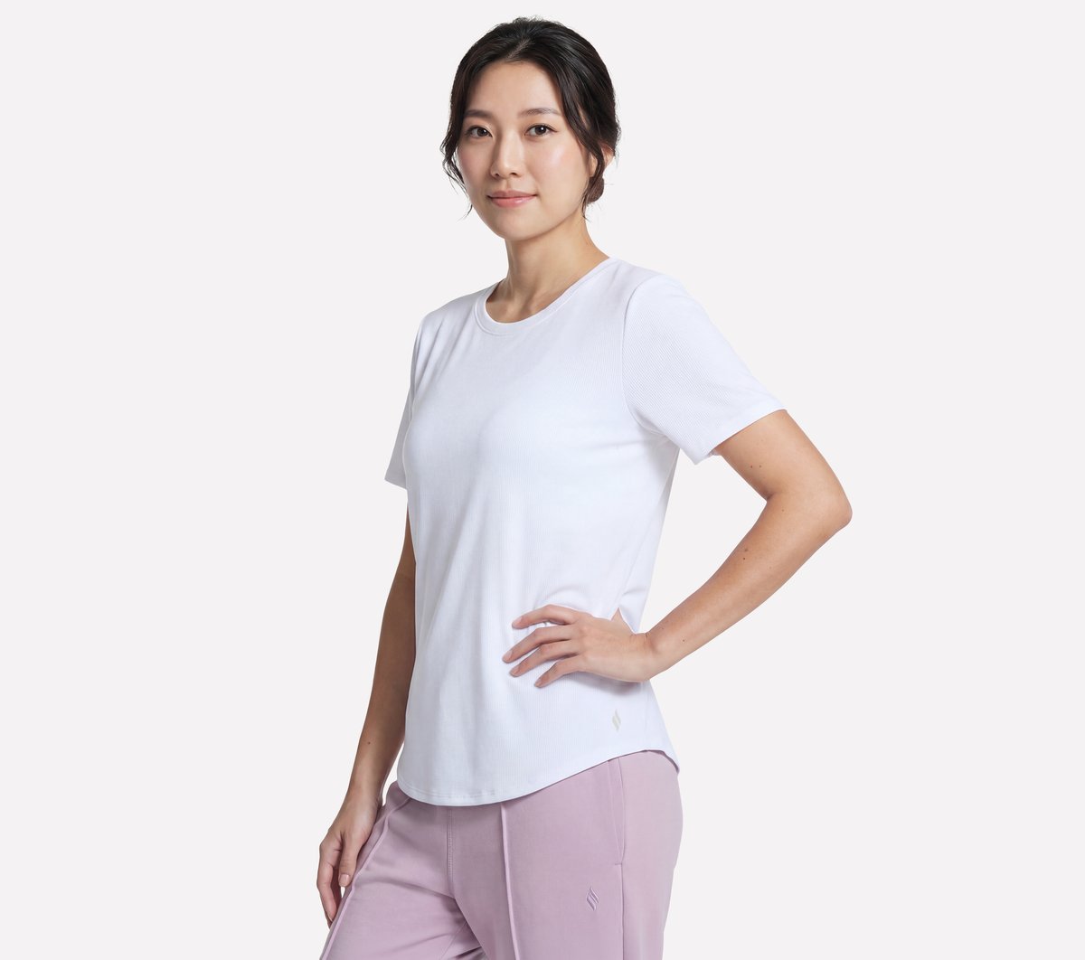GO WALK Luxe Rib Tee - Image 3