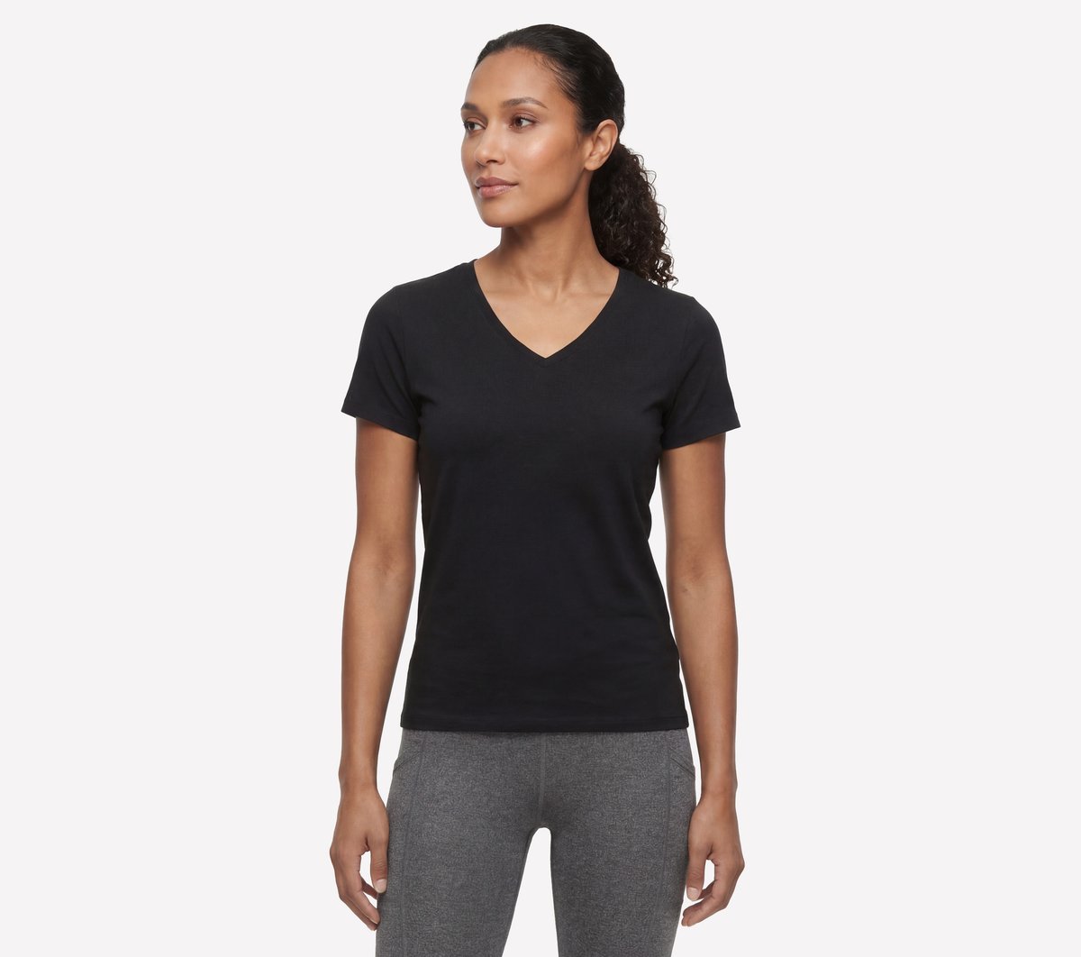 Pima V-Neck Tee