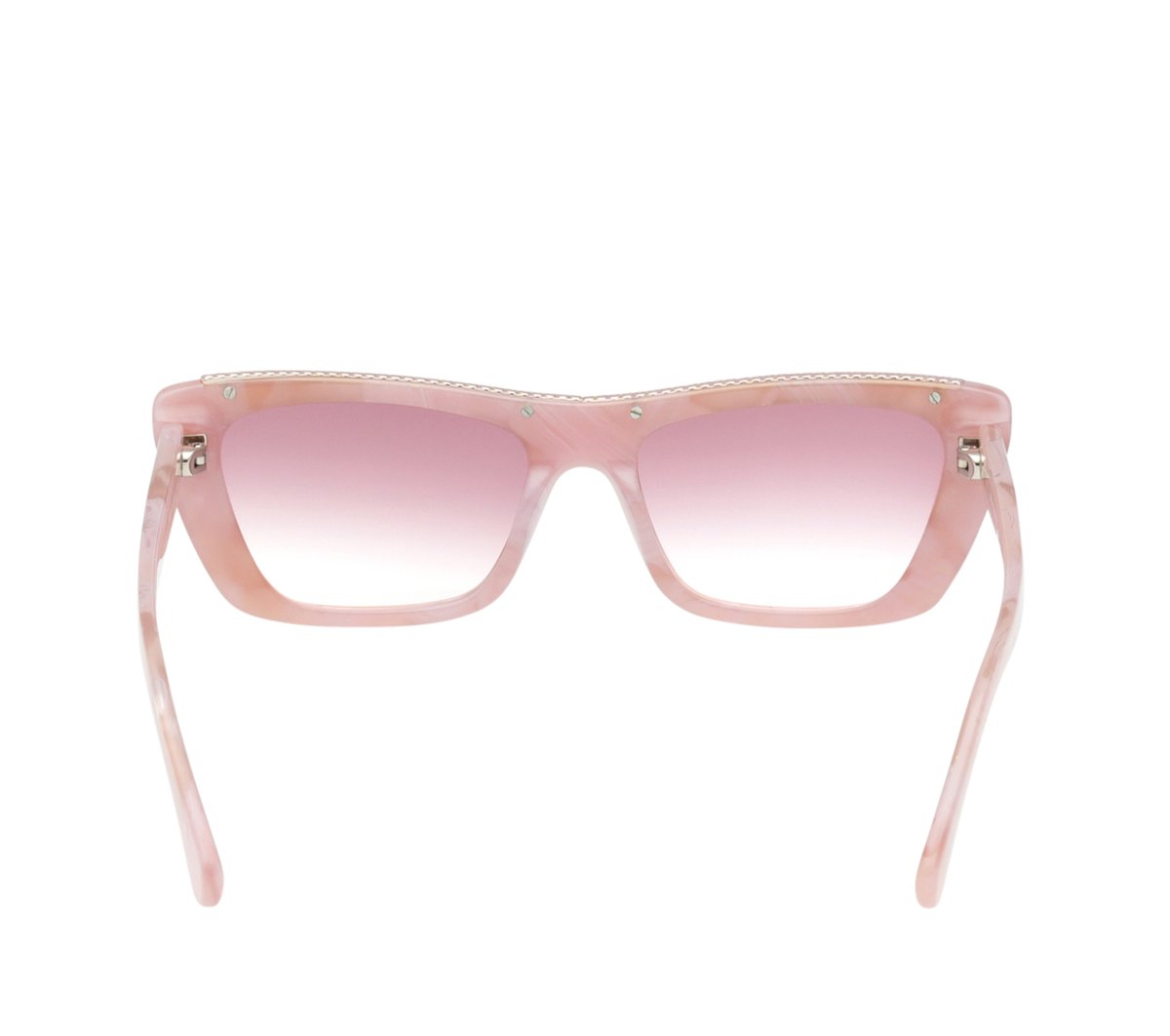 Elevated Cateye Marble Gradient Sunglasses - Image 4