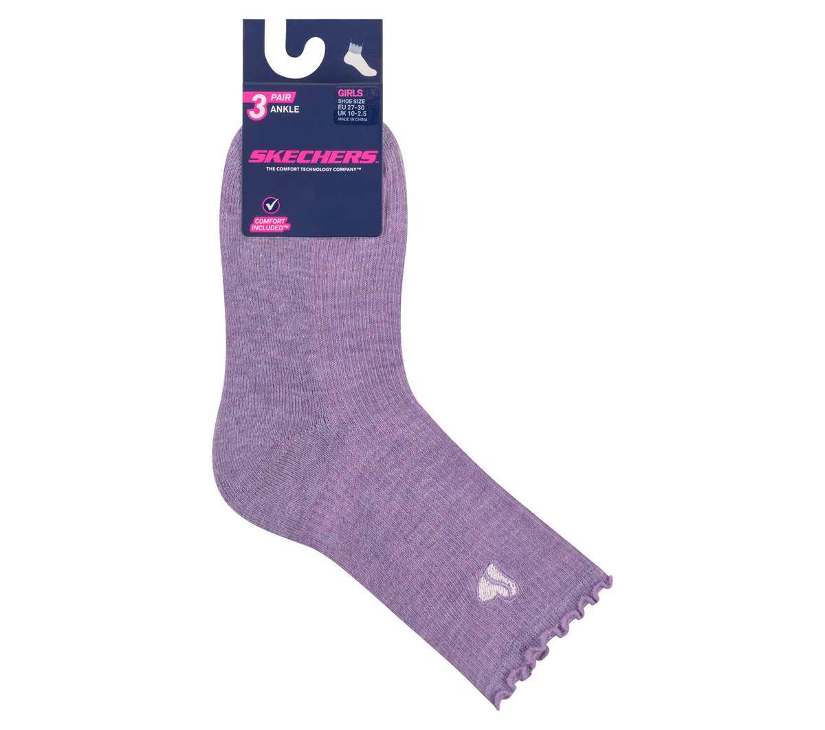 3 Pack Kids Ankle Lettuce Socks - Image 2
