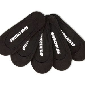 5 Pack Non Terry Solid Liner Socks