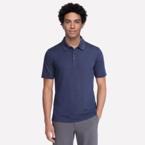 GO GOLF GO DRI All Day Stripe Polo