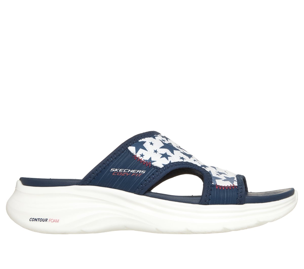 Contour Foam Sandal - Cozy Fit Americana Aura