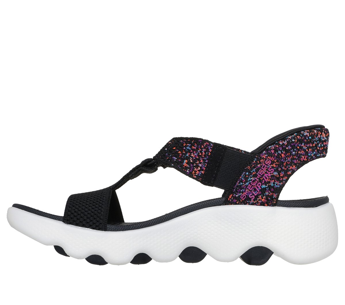 Skechers Slip-ins: GO WALK Massage Fit Sandal - Confetti Sky - Image 5