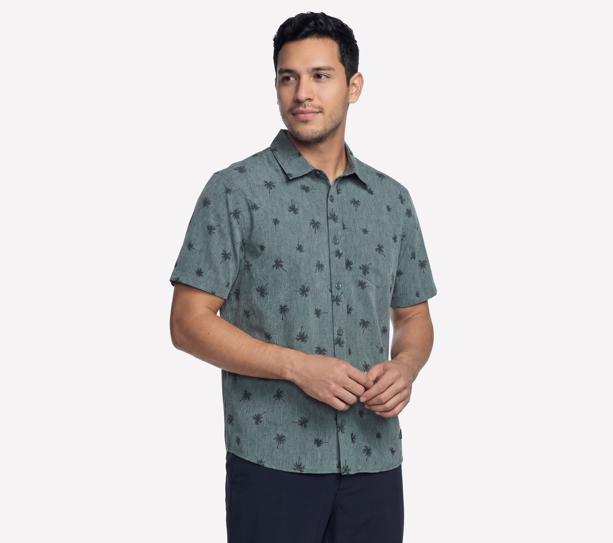The GO WALK Air Printed Short Sleeve Shirt - Image 3