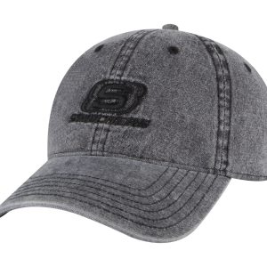 Denim Embroidered Hat