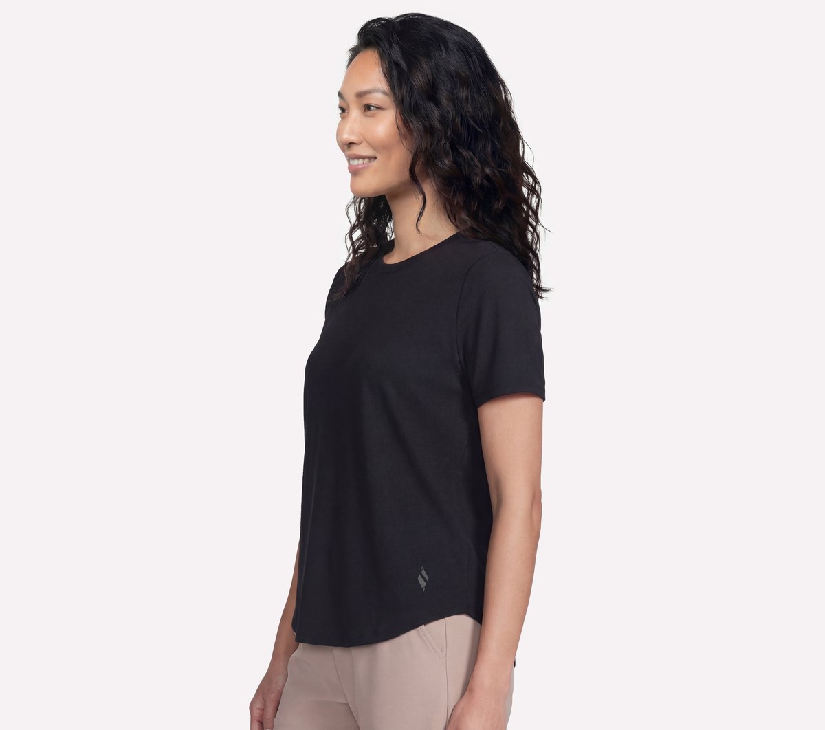 GO WALK Luxe Rib Tee - Image 3