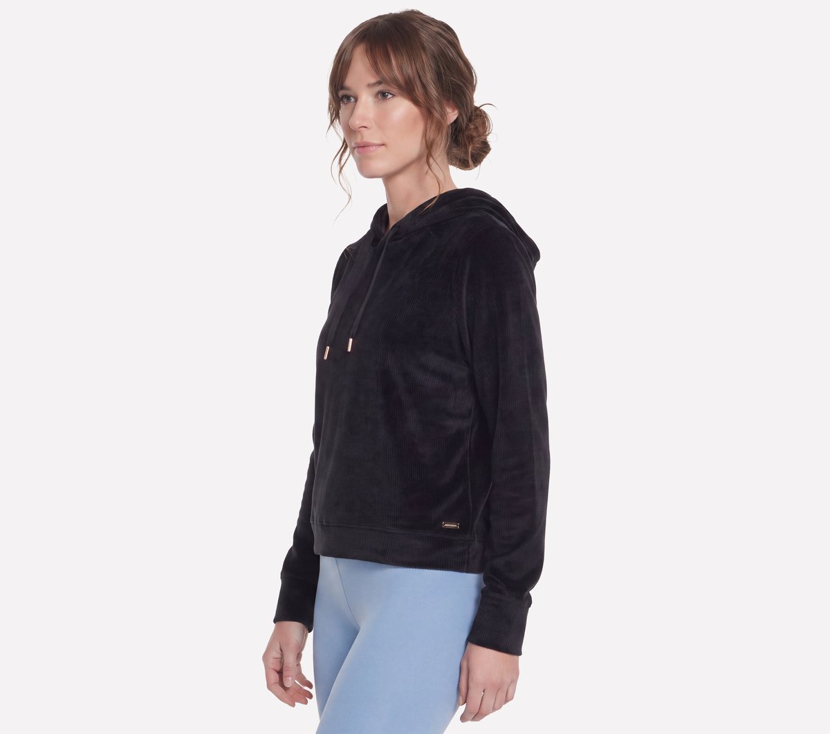 Cozy Luxe Velour Hoodie - Image 3