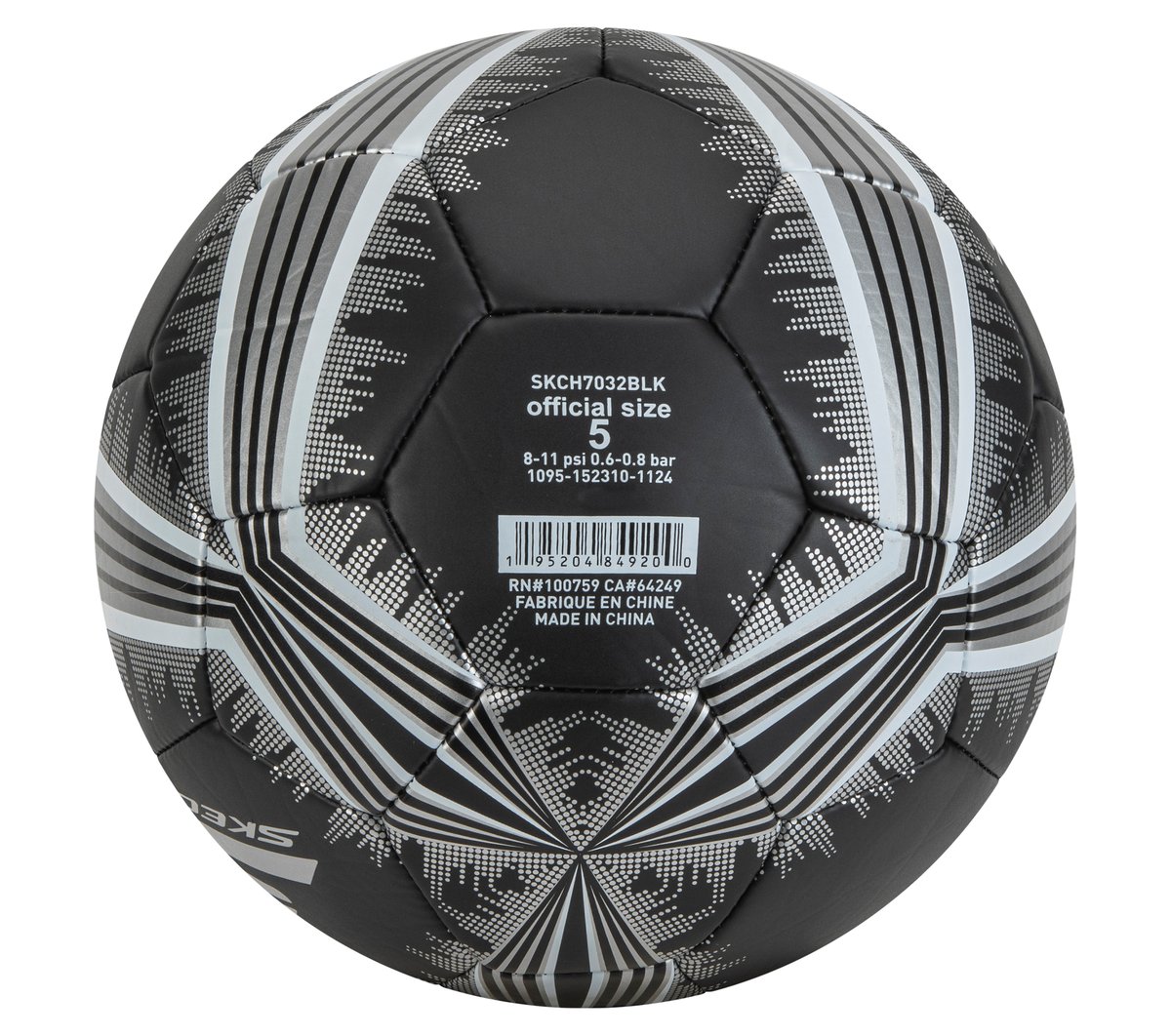Hex Metallic Mini Stripe Size 5 Soccer Ball - Image 2