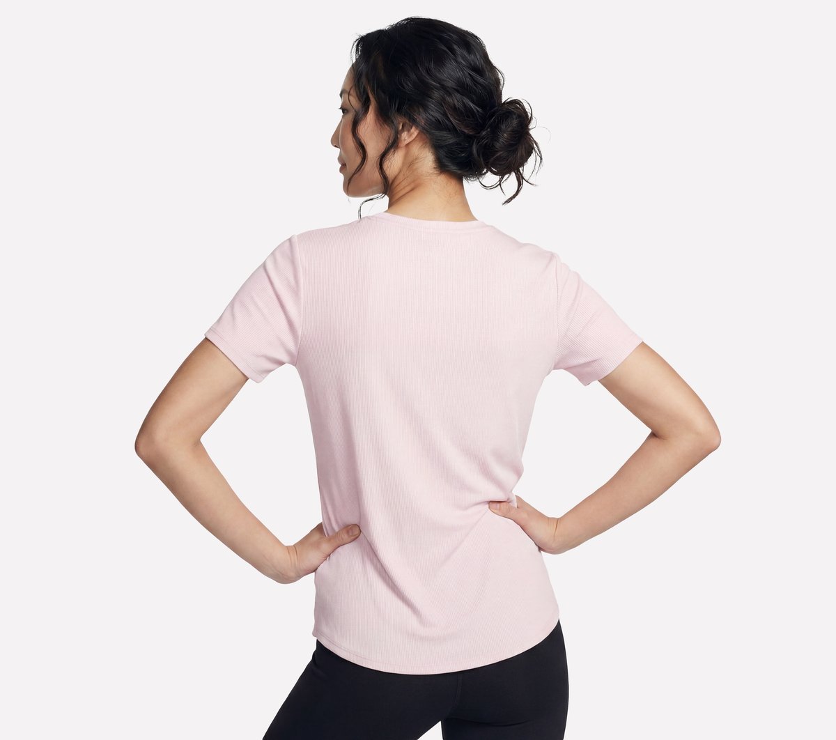 GO WALK Luxe Rib Tee - Image 2