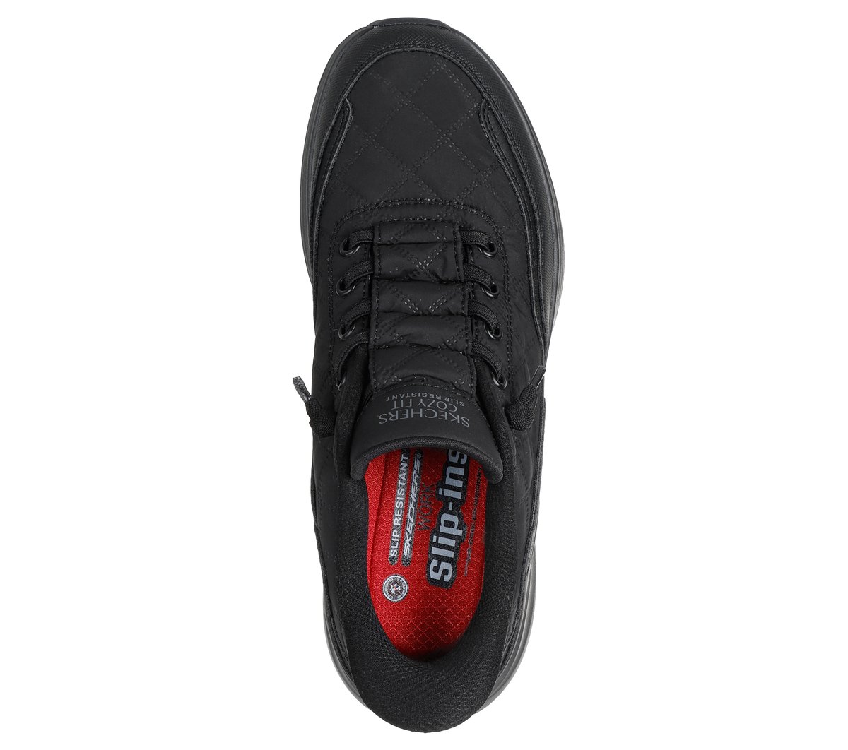 Skechers Slip-ins Work Slip-Resistant: Contour Foam - Cozy Fit - Image 2