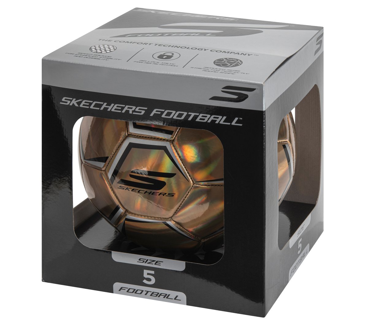 Hex Shadow Size 5 Soccer Ball - Image 5