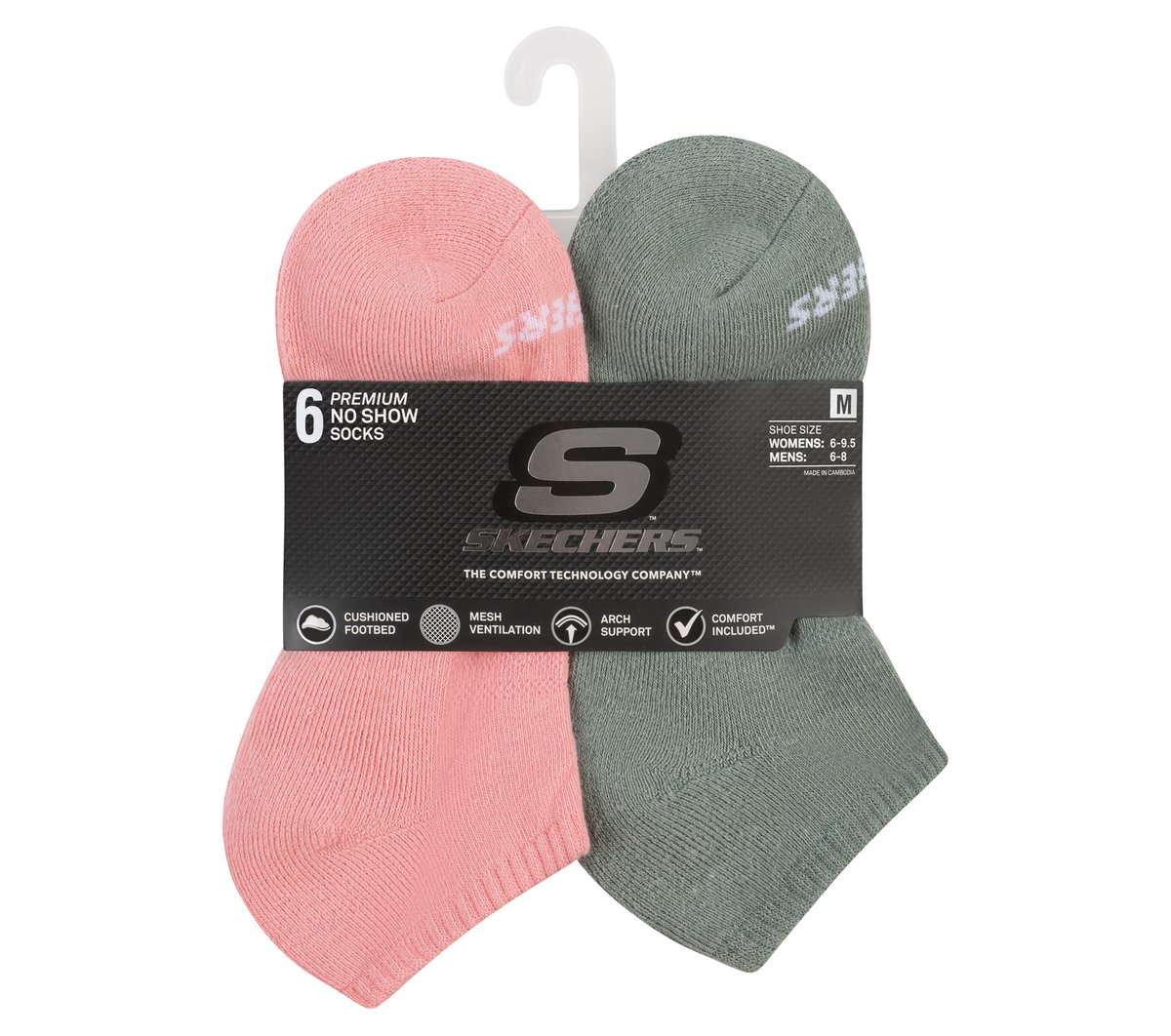 6 Pack Core Low Cut Medium Socks - Image 2